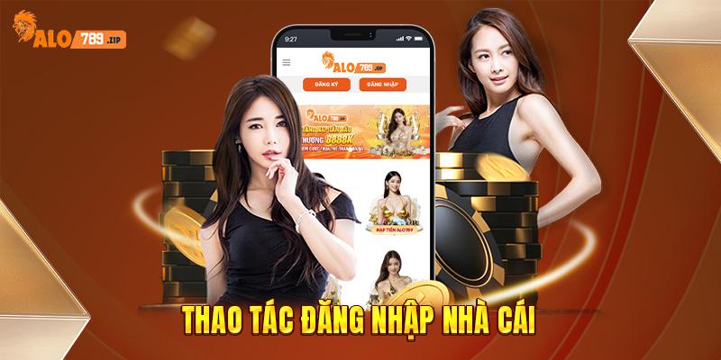 Thao tác đăng nhập nhà cái